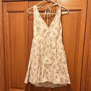 Floral Halter Dress